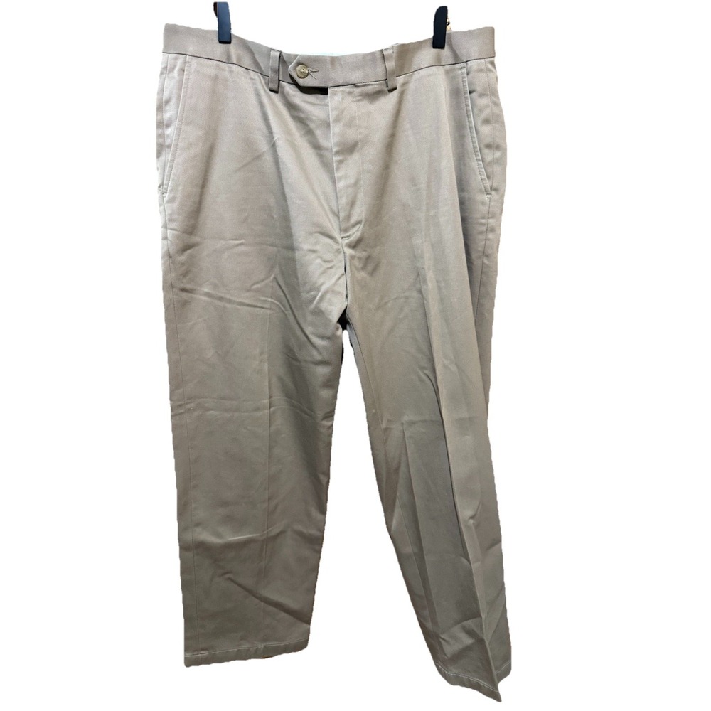 Polo Ralph Lauren Men's Size 36 X 29 Khaki Chino Pants Pleated Front EUC